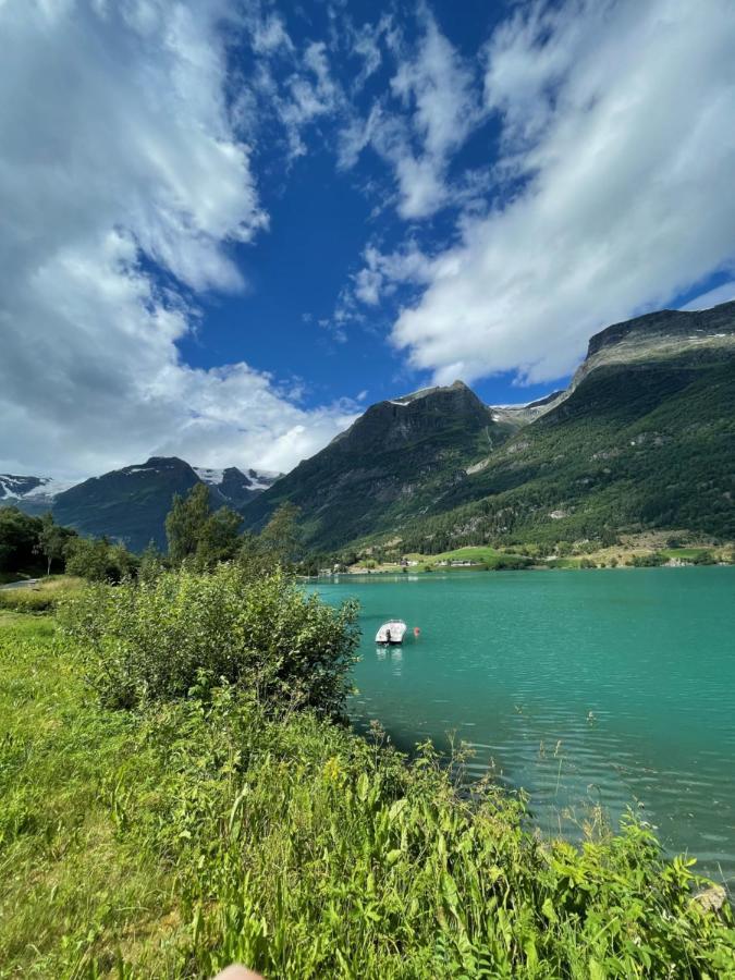 Appartamento Sunde Panorama Olden Esterno foto