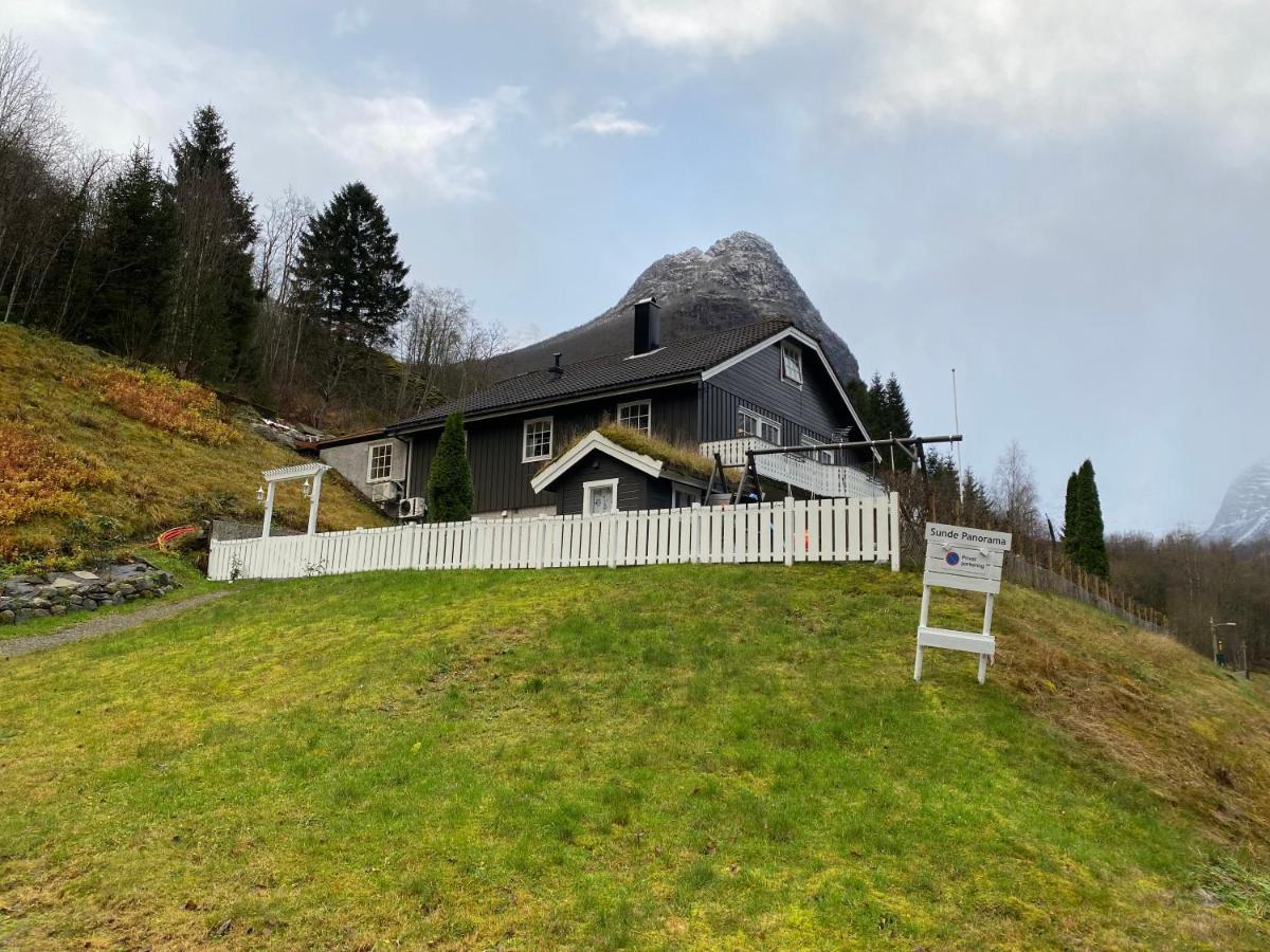 Appartamento Sunde Panorama Olden Esterno foto